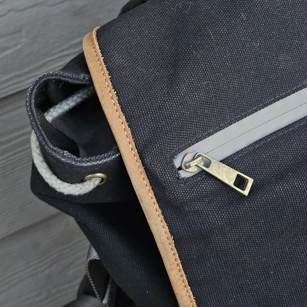 Baseballism Glove Leather Players Backpack Bag Black Brown Leather Sports Bag